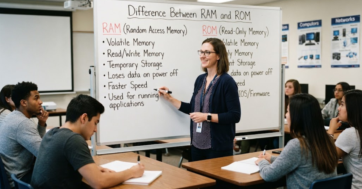 RAM vs ROM: What’s the Difference?