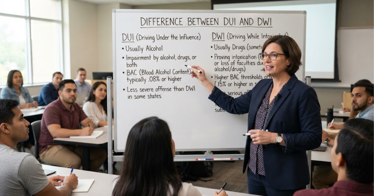 DUI vs DWI: What’s the Difference?