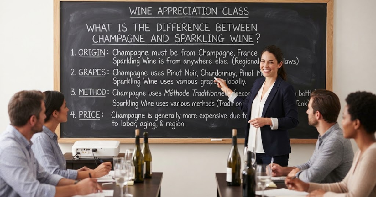 Champagne vs. Sparkling Wine: What’s the Difference?