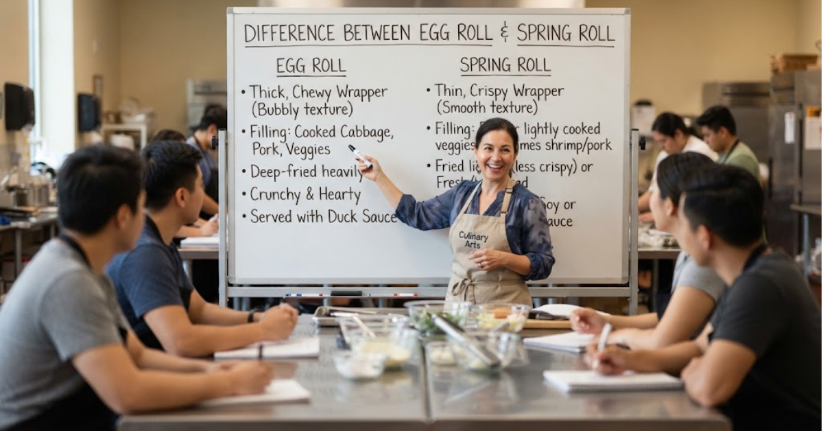 Egg Roll vs Spring Roll: What’s the Difference?