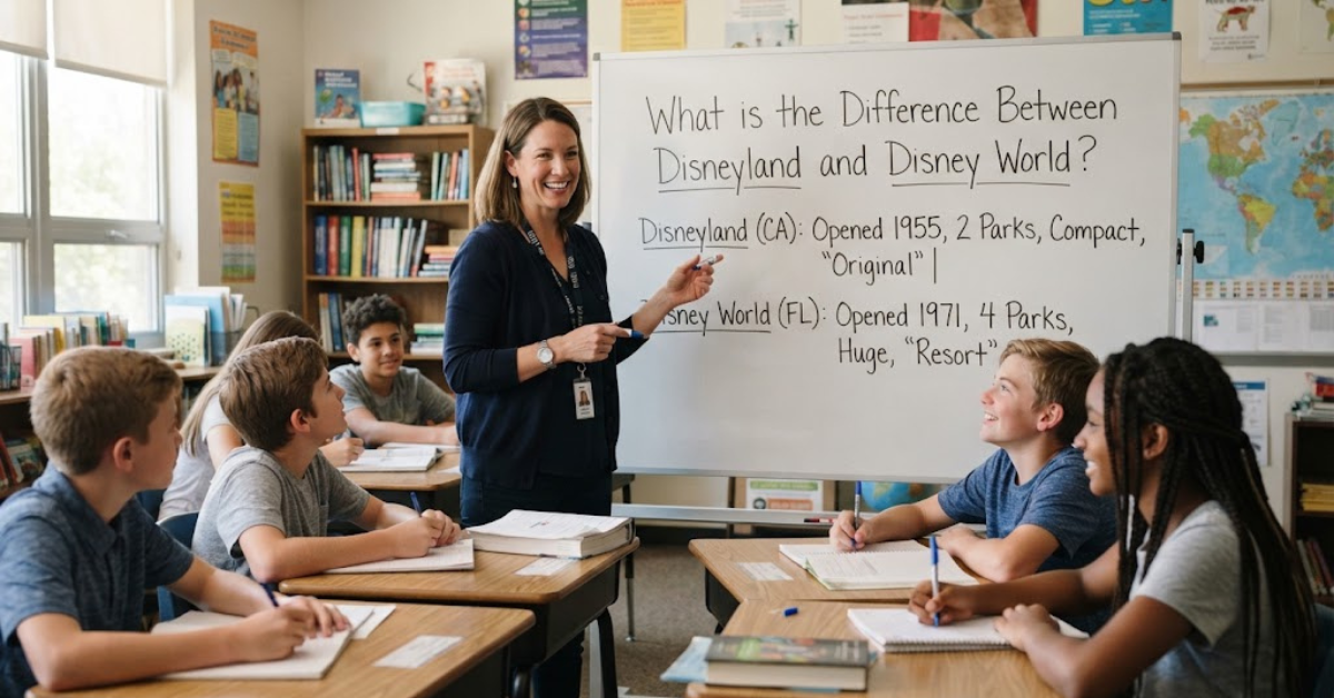 What Is the Difference Between Disneyland and Disney World?