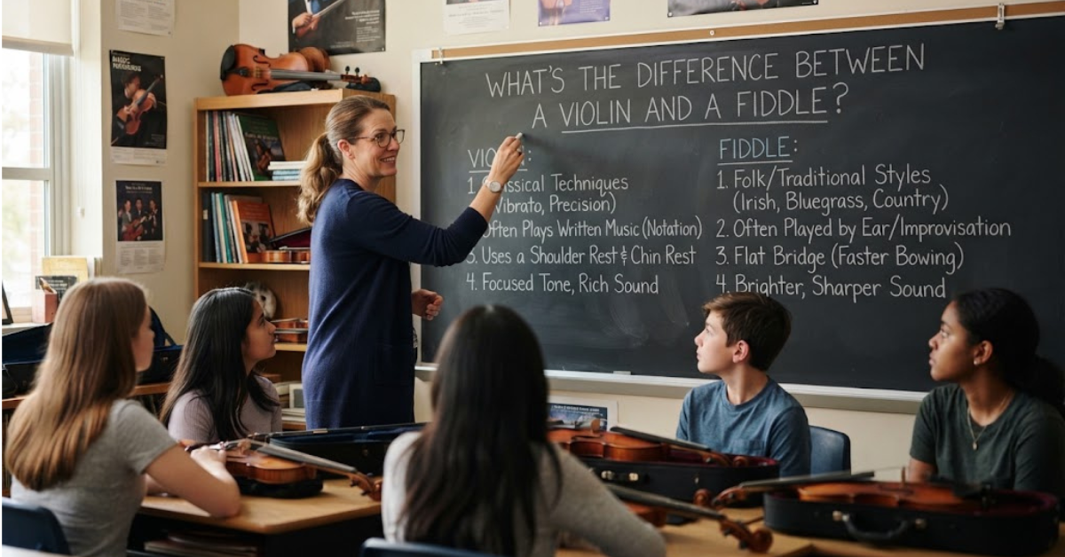 What's the Difference Between a Violin and a Fiddle?