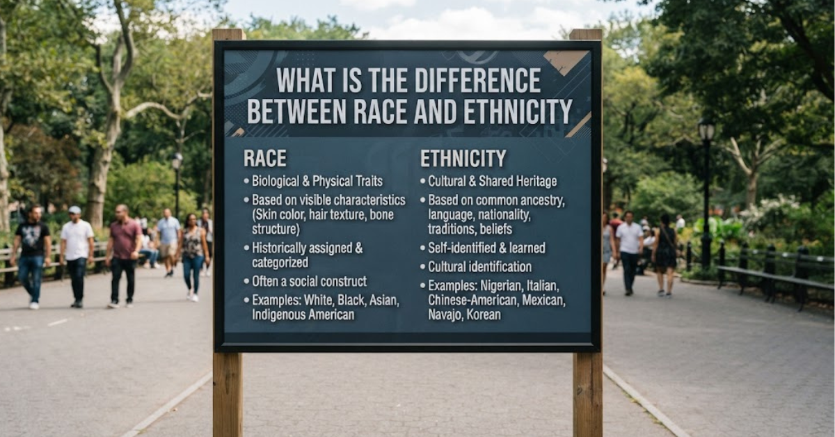 What Is the Difference Between Race and Ethnicity?
