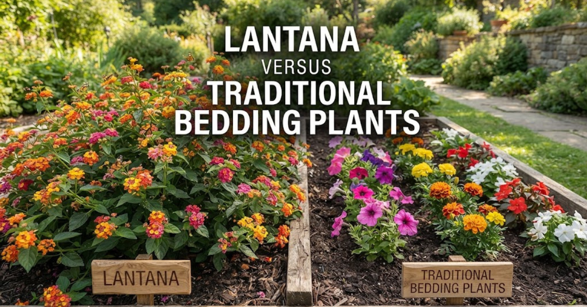 Lantana Versus Traditional Bedding Plants: Which Is Better?