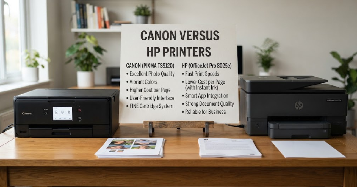 Canon Versus HP Printers: Which Is Right for You?