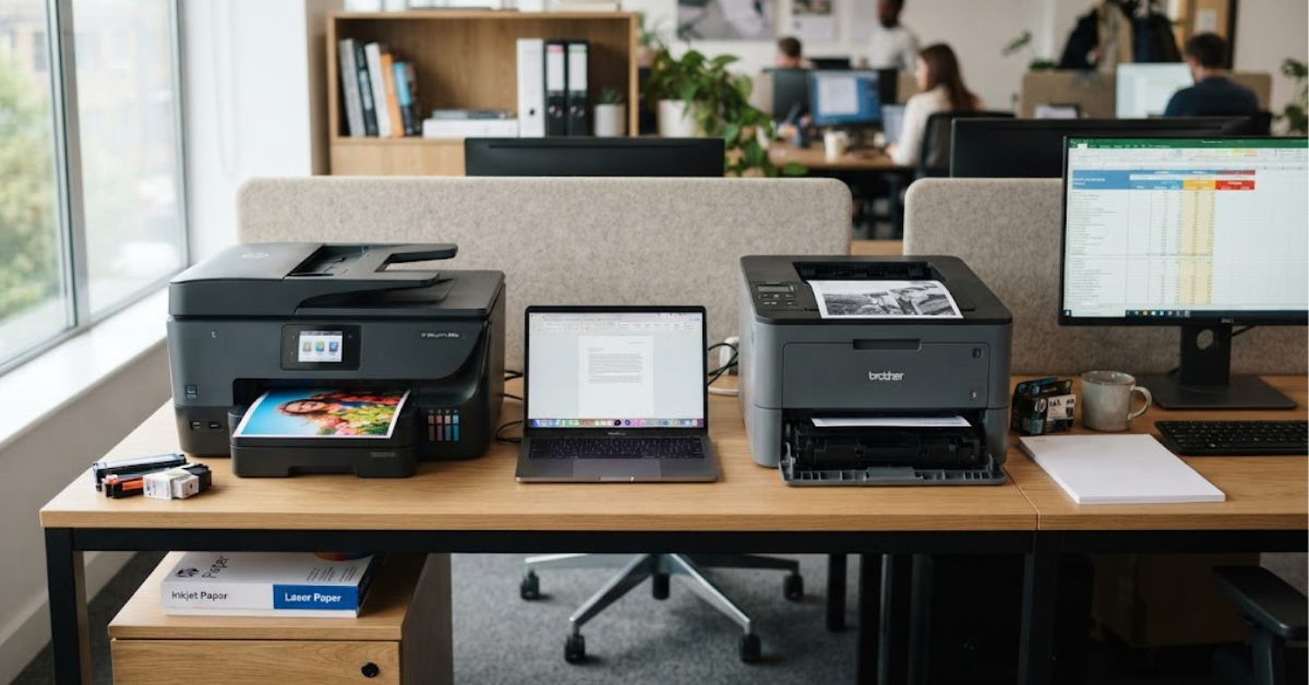 Difference Between Inkjet and Laser Printer: A Complete Guide