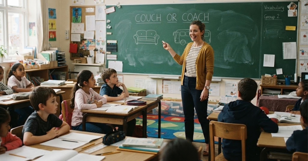 Couch or Coach: Meaning, Differences & Examples