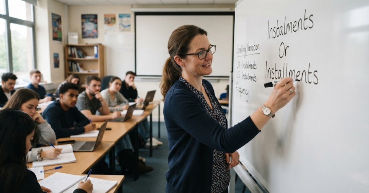 Instalments or Installments: Which Spelling Is Correct?