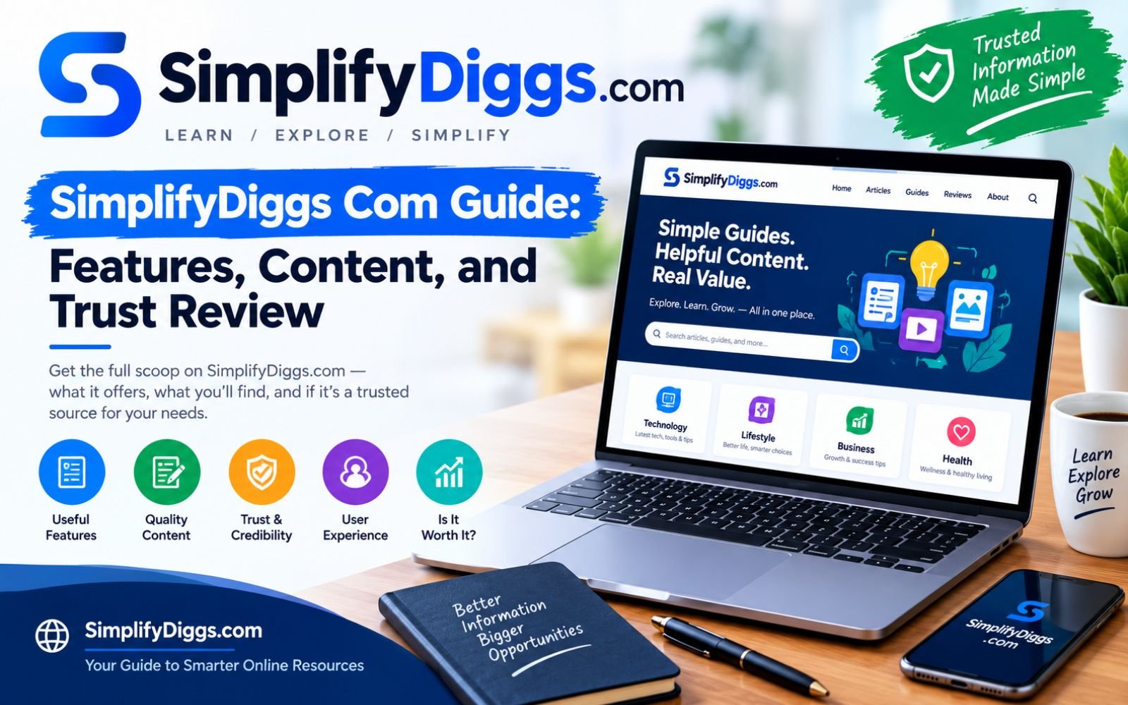 SimplifyDiggs Com: Complete Guide to the Website, Content, and Value