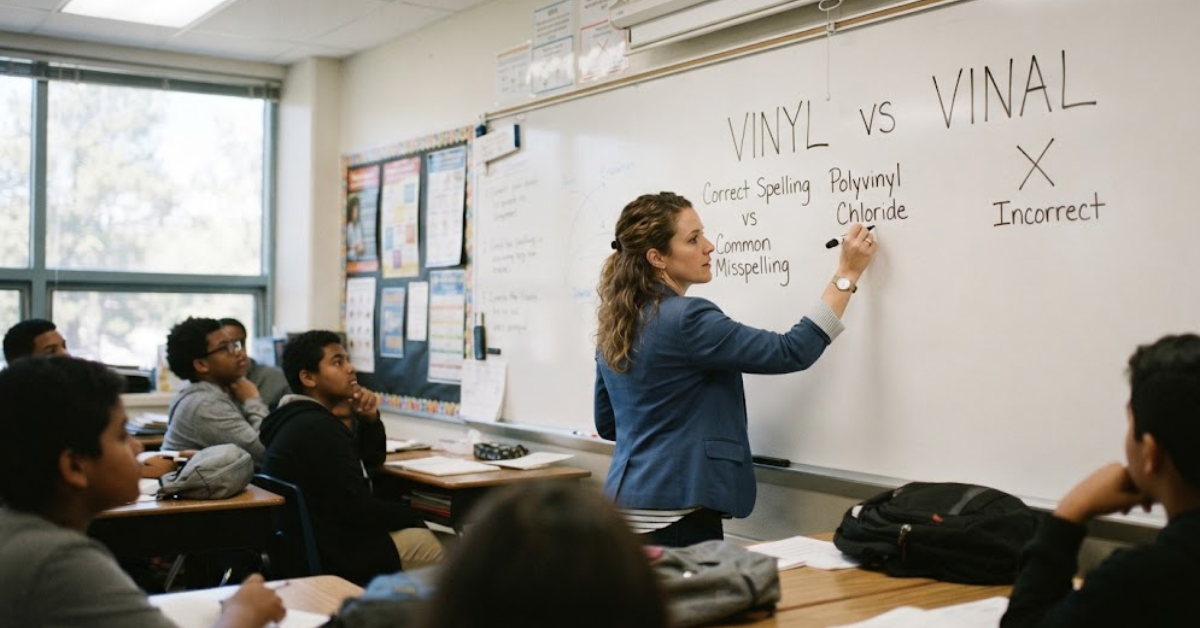 Vinal vs Vinyl: Meaning, Spelling & Differences