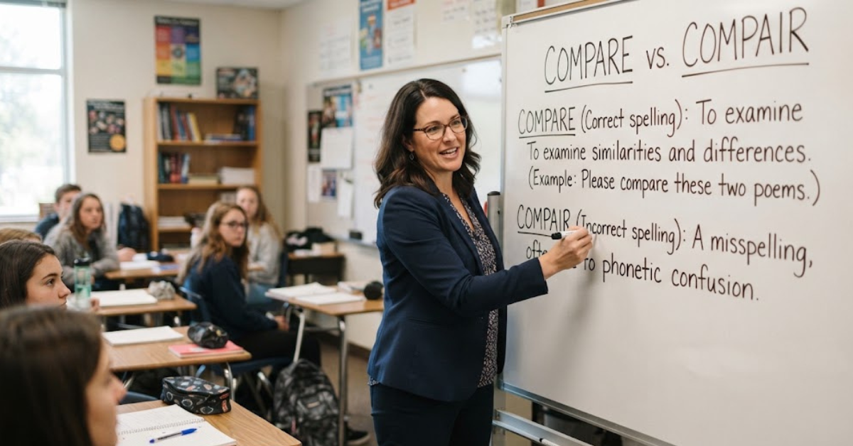Compair vs Compare: Which Spelling Is Correct?