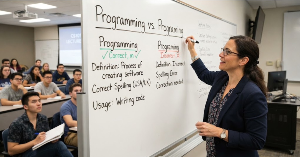 Programming vs Programing: Which Spelling Is Correct?